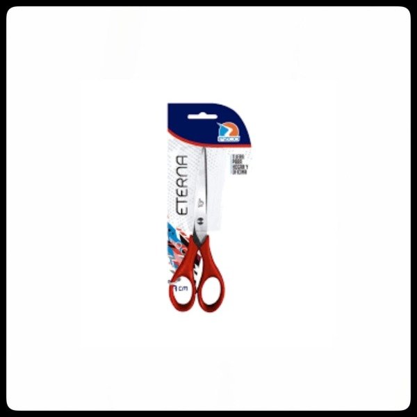 Producto - TIJERA ETERNA 17CM (390177) AZUL/ROJA EZCO