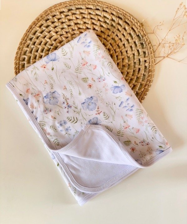 Producto - Manta recibidora, Lilas