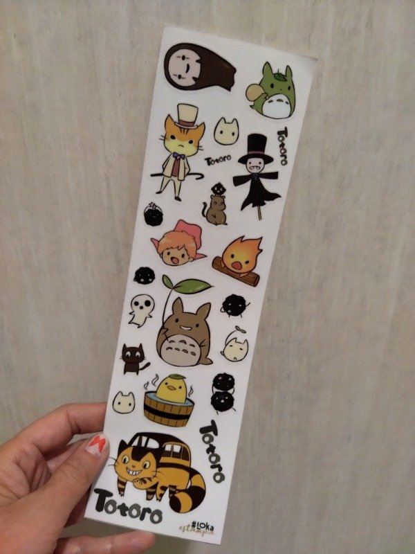 Producto - UV Tiras 8x28cm Totoro #1