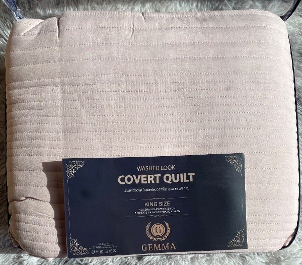Producto - Cover Gemma washed look KING - 0
