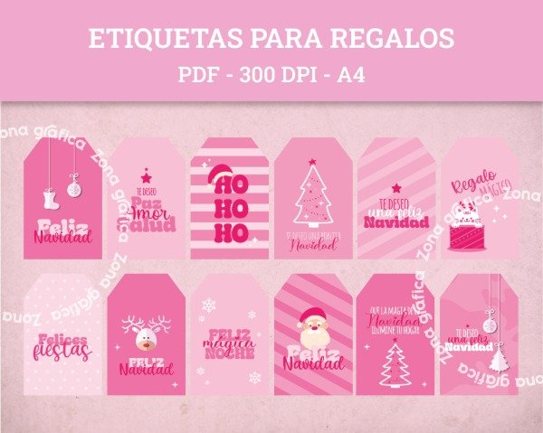 Producto - Etiquetas para regalos