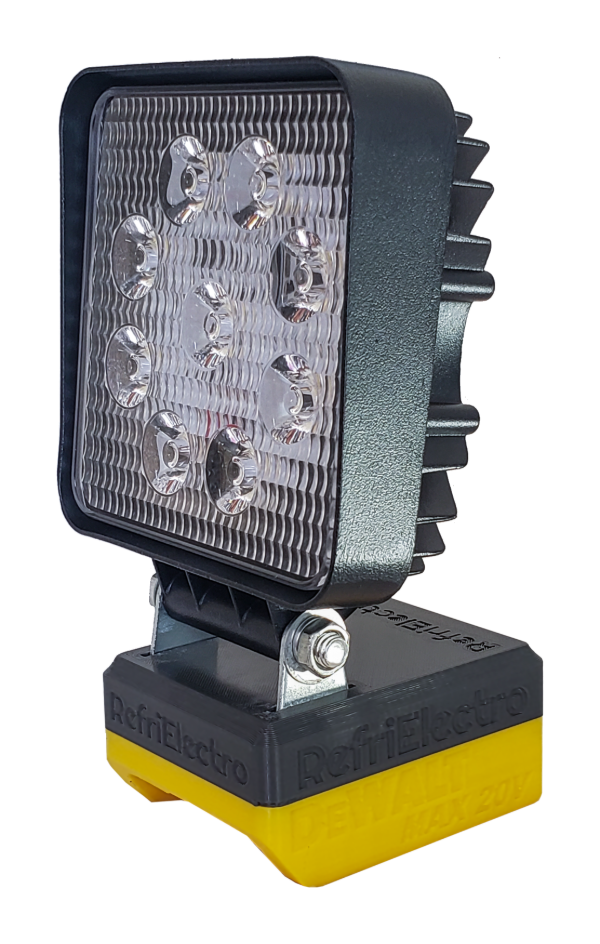 Producto - REFLECTOR PARA BATERIAS DE HERRAMIENTAS CON CONTROL TACTIL Y PUERTO USB