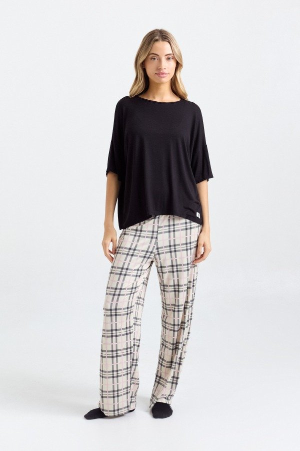 Producto - Good day Pijama remera manga corta y pantalón largo