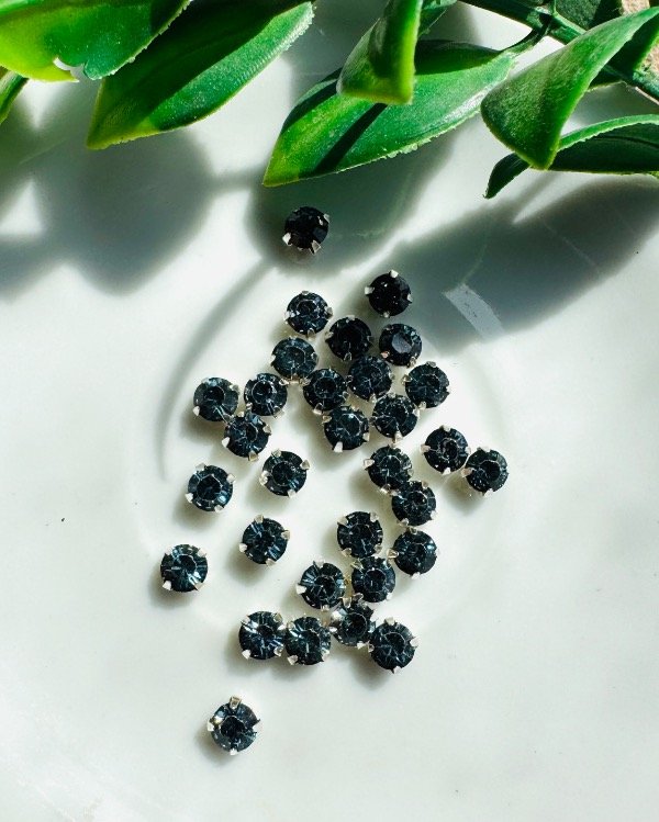 Producto - 4MM STRASS AZUL