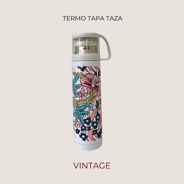 Producto - Termo Tapa Taza Vintage