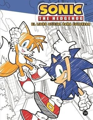 Producto - SONIC LIBRO OFICIAL PARA COLOREAR