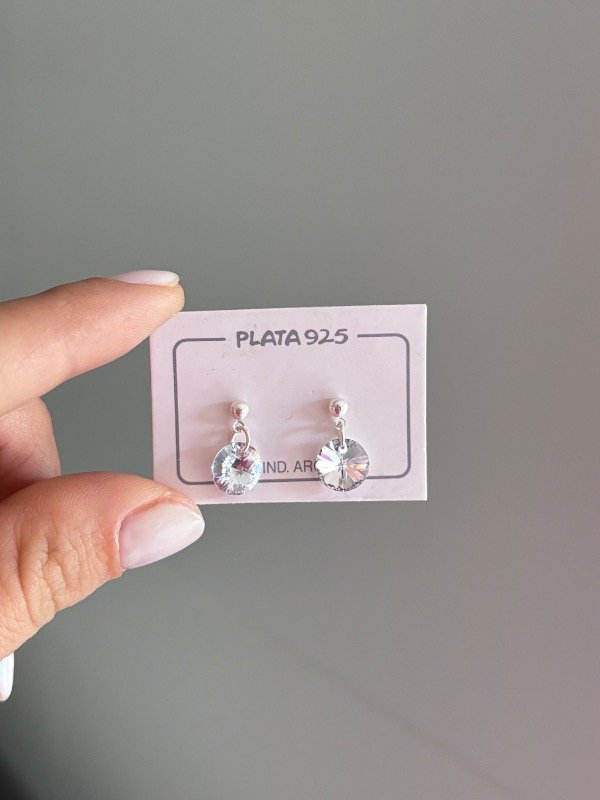 Producto - Aros circulo Swarovski