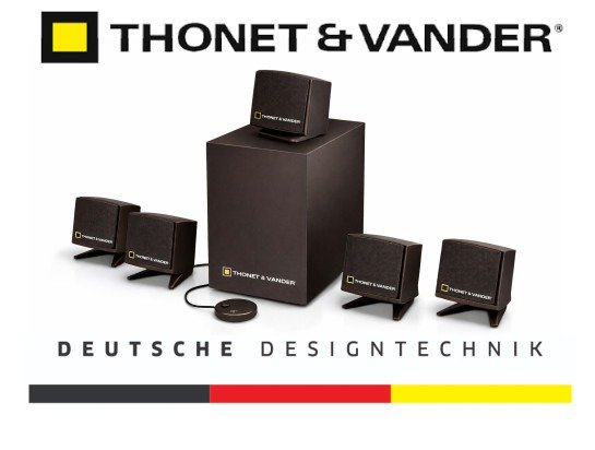 Producto - Parlante Thonet Vander Wesen 5.1 33Wts (reales) (OUTLET)