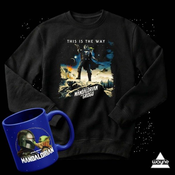 Producto - Combo Buzo + taza The Mandalorian