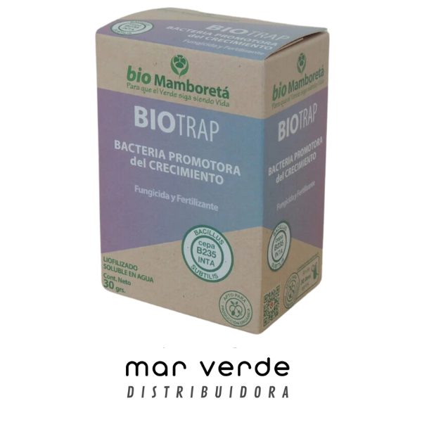 Producto - Fertilizante y funguicida BIOTRAP Mamboreta 30g
