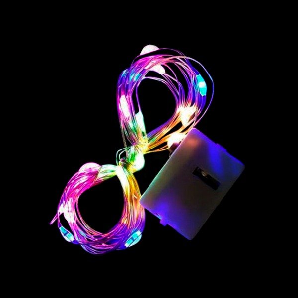 Producto - Luz de alambre 3m x1un color multicolor