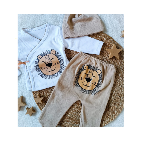 Producto - ajuar LEÓN beige