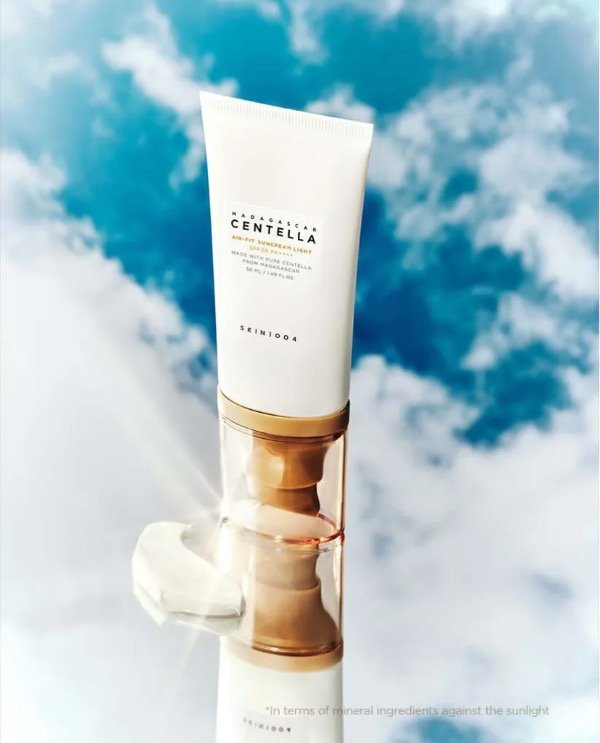 Producto - SKIN1004 - Protector Solar Madagascar Centella Air Fit Suncream Light