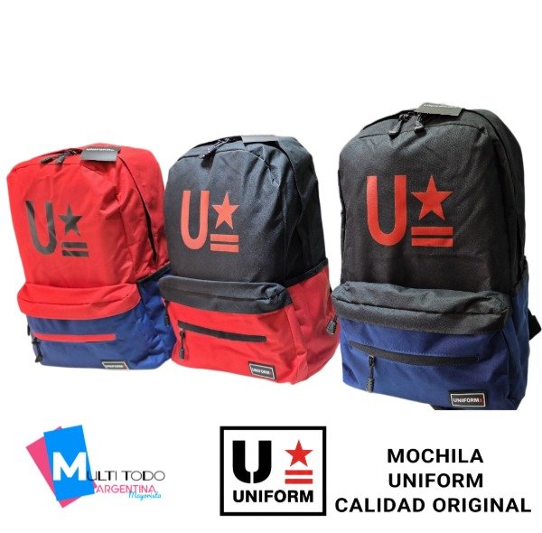 Producto - MOCHILAS UNIFORM CALIDAD ORIGINAL
