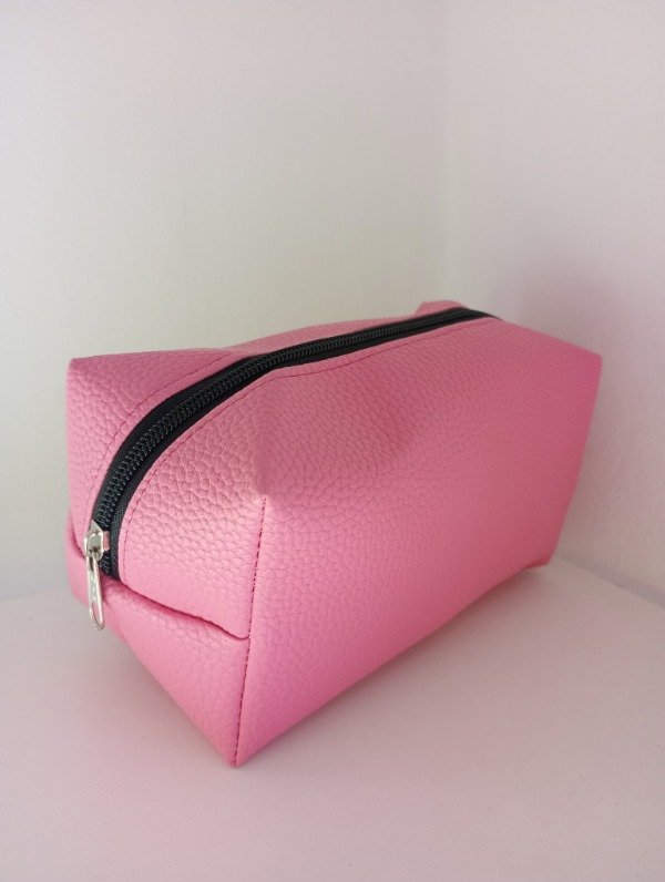 Producto - Neceser Rosa Chicle Liso