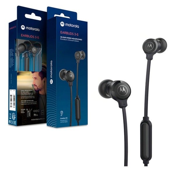 Producto - AURICULAR MOTOROLA EARBUDS 3-S