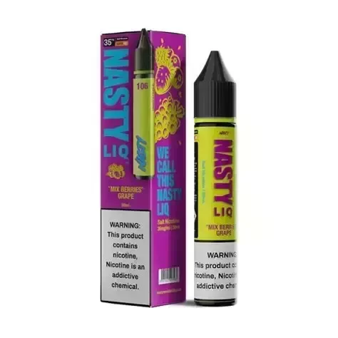 Producto - NASTY Salt Nic. (mix berries grape) 30ml.