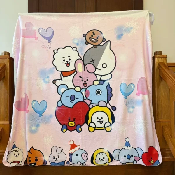 Producto - Manta polar soft BT21 BTS