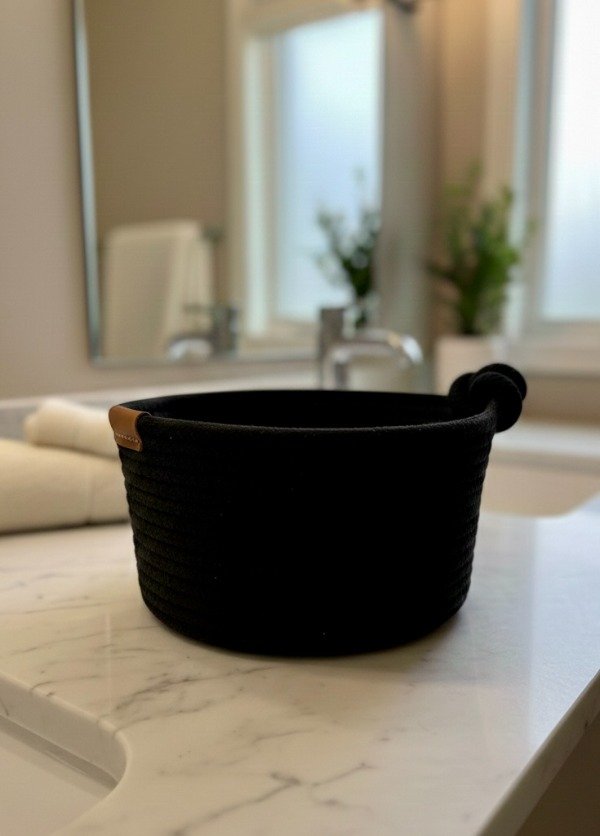 Producto - Cesto nudo negro