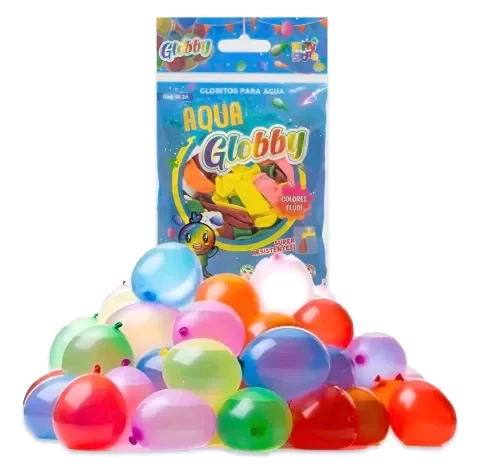 Producto - AQUAGLOBBY -  BOMBITAS DE AGUA x 100U