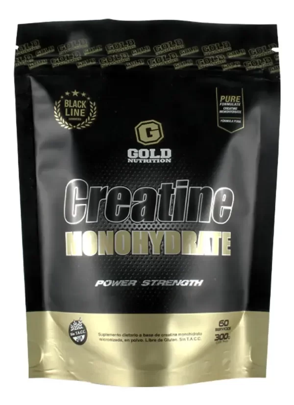 Producto - GOLD NUTRITION - Creatina Monohidrato 300gr/60serv. - 0