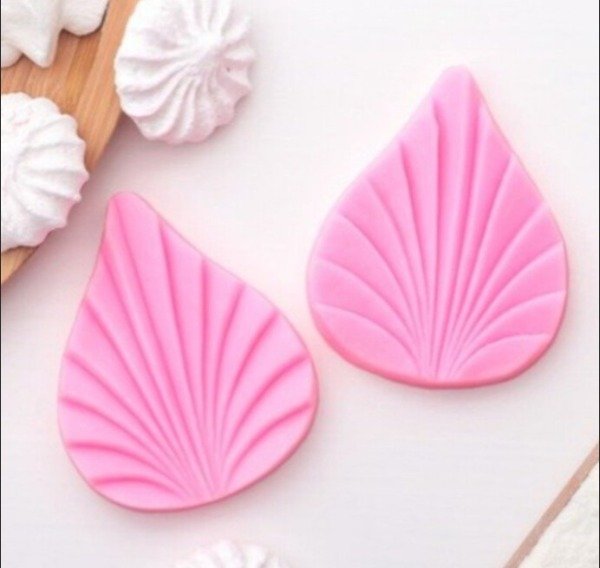 Producto - Juego de dos moldes de silicona hoja de palma