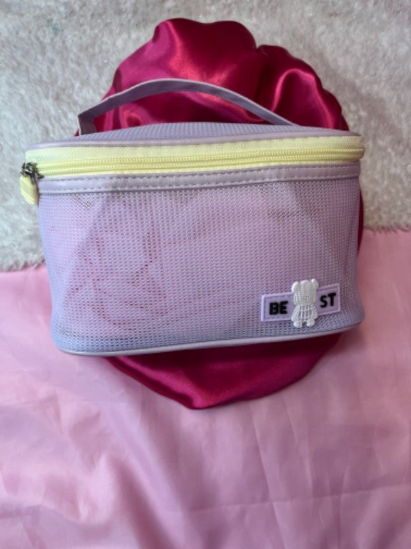 Producto - Neceser estilo red-Lila con amarillo