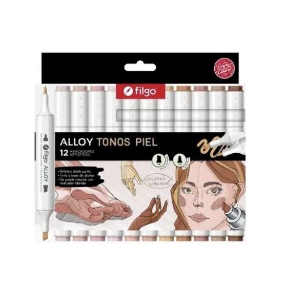 Producto - Marcadores Alloy, doble punta, Filgo - 5