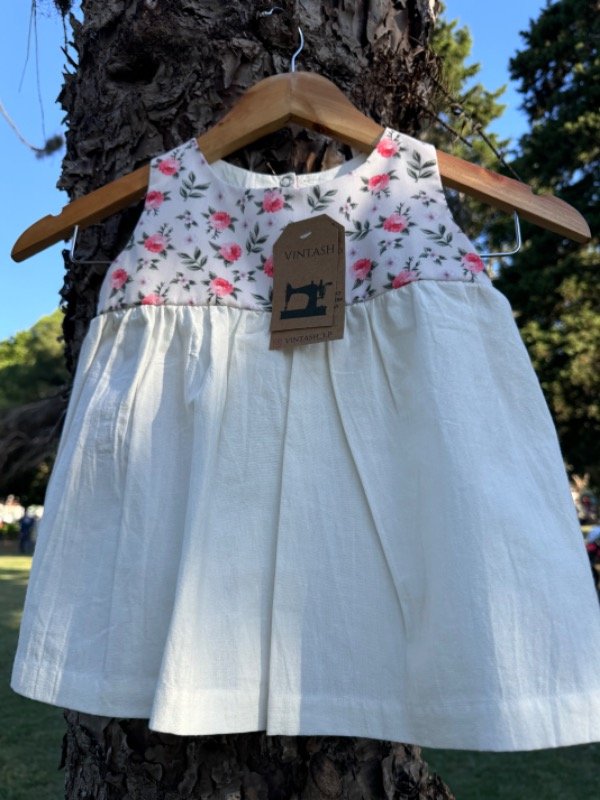 Producto - Vestido de tusor Floreado - 0