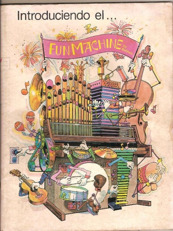 Producto - INTRODUCIENDO EL FUN MACHINE - LIBRO 1 - BY BALDWIN - 1977