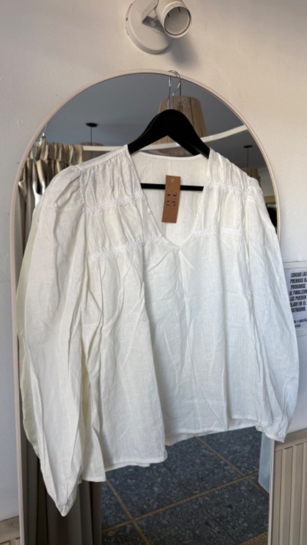 Producto - BLUSA PIPA - BLANCO