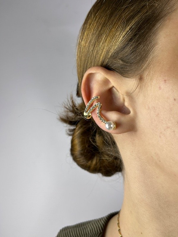 Producto - AROS TREPADORES CON PERLA Y CUBICS 3650