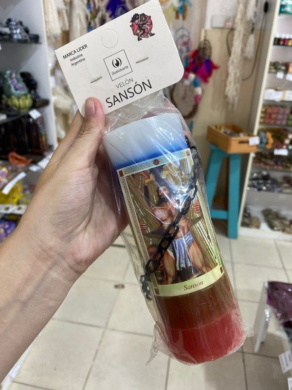 Producto - Velón 7 días Sanson - Iluminarte