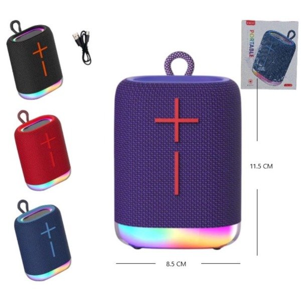 Producto - PARLANTE PORTATIL BT RGB