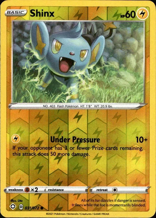 Producto - Shinx - 031/072 - Shining Fates - Reverse Holo