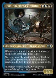 Producto - Rona, Sheoldred's Faithful Foil-Etched  Multiverse Legends
