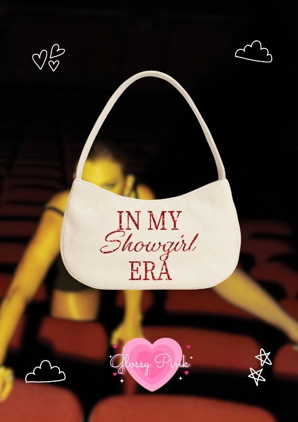 Producto - Mini Mini Bag The Life Of A Showgilr - VINILO GLITTER ROJO