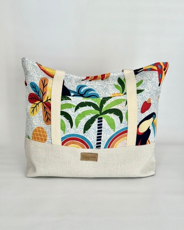 Producto - Bolso Caprichos Estampado Palmeras