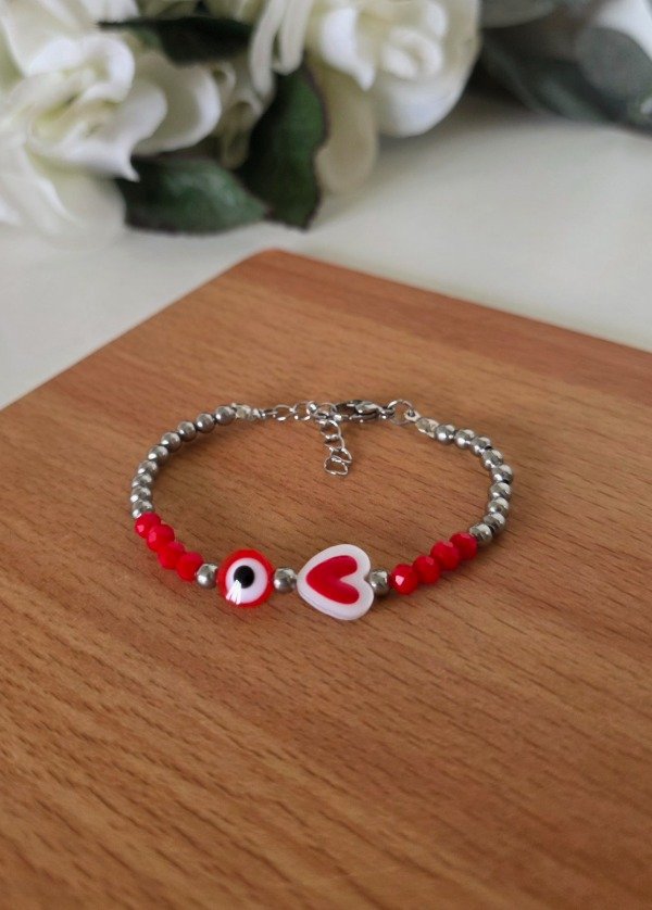 Producto - Pulsera Protección y Amor - Rojo - 0