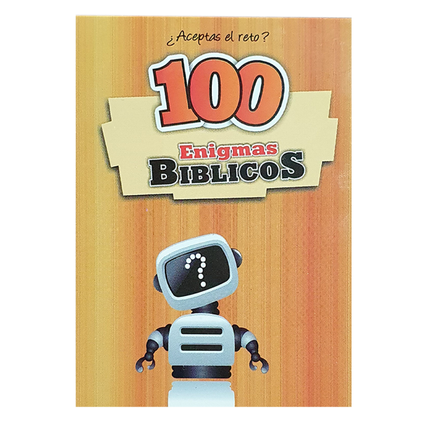 Producto - Juego De Carta Bíblicas 100 Enigmas Bíblicos Caja Marrón PACK X2 UNIDADES