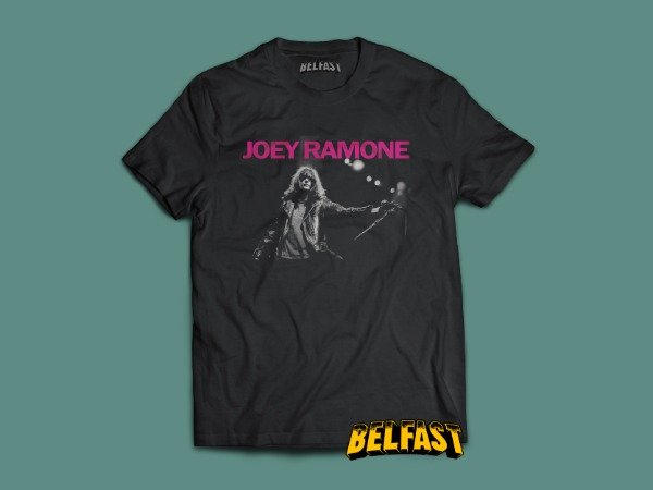 remera joey ramone pink