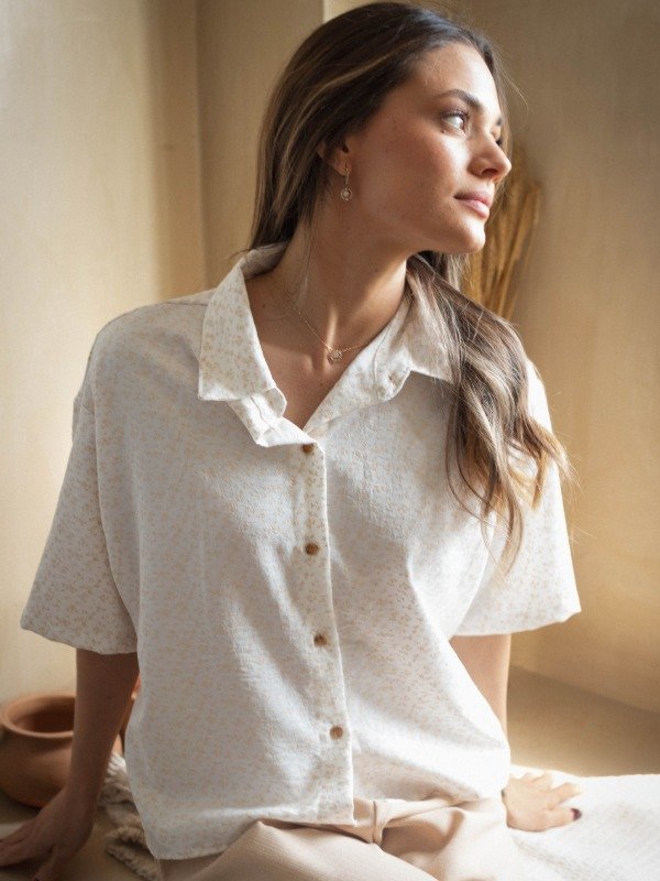 Producto - Camisa Manga Corta Taylor "Flor" (Art. 5785)