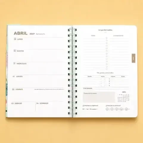 Producto - Agenda 2027 Planner Anillada A5 8196 - 1