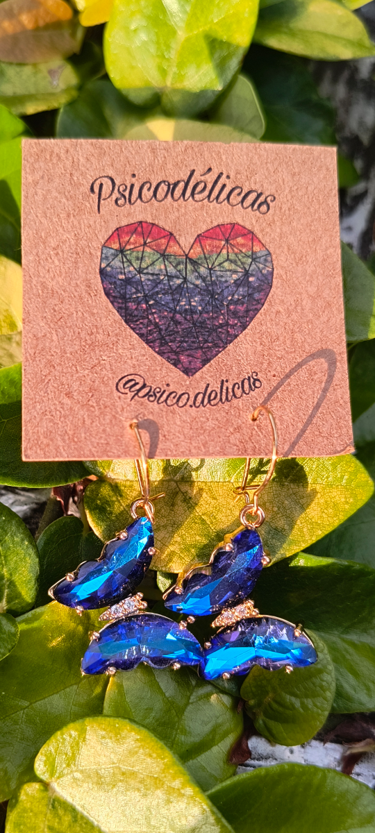 Producto - Aros Mariposas Holo