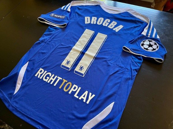 Producto - Camiseta Chelsea Retro Final de Munich 2012 Didier Drogba IMPORTADA