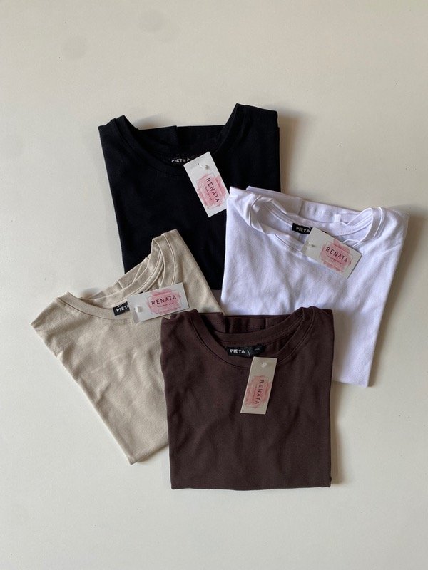 Producto - Remera básica pieta