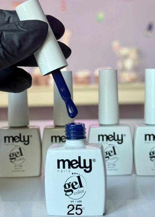 Producto - Esmalte Mely azul oscuro nro 25