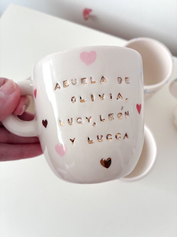 Producto - Taza frase con oro (distintos diseños) - 12