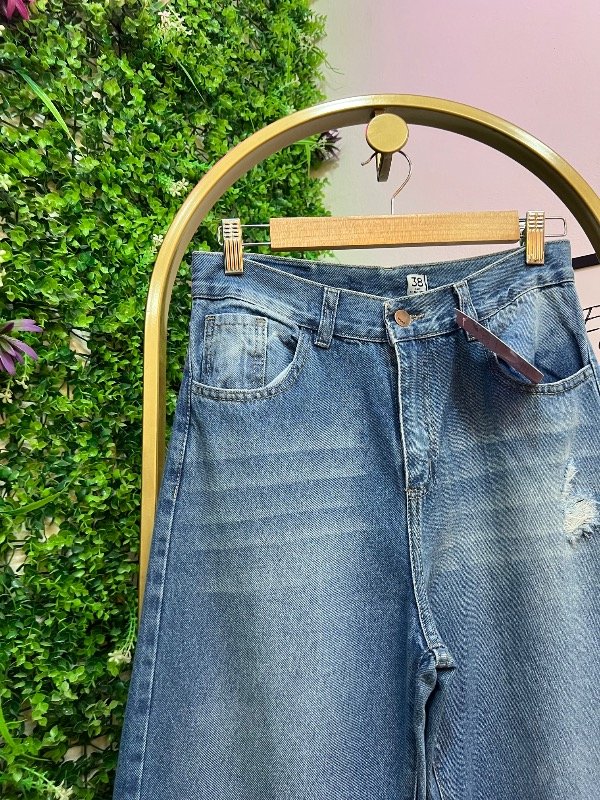 Producto - JEAN WIDE LEG "LYA" AZUL 0532