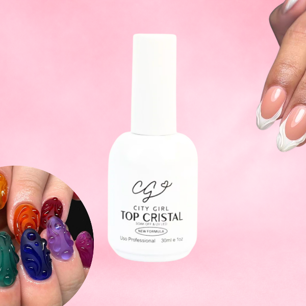 Producto - TOP COAT SEMI PERMANENTE ALTA VISCOCIDAD CITY GIRL 30ML